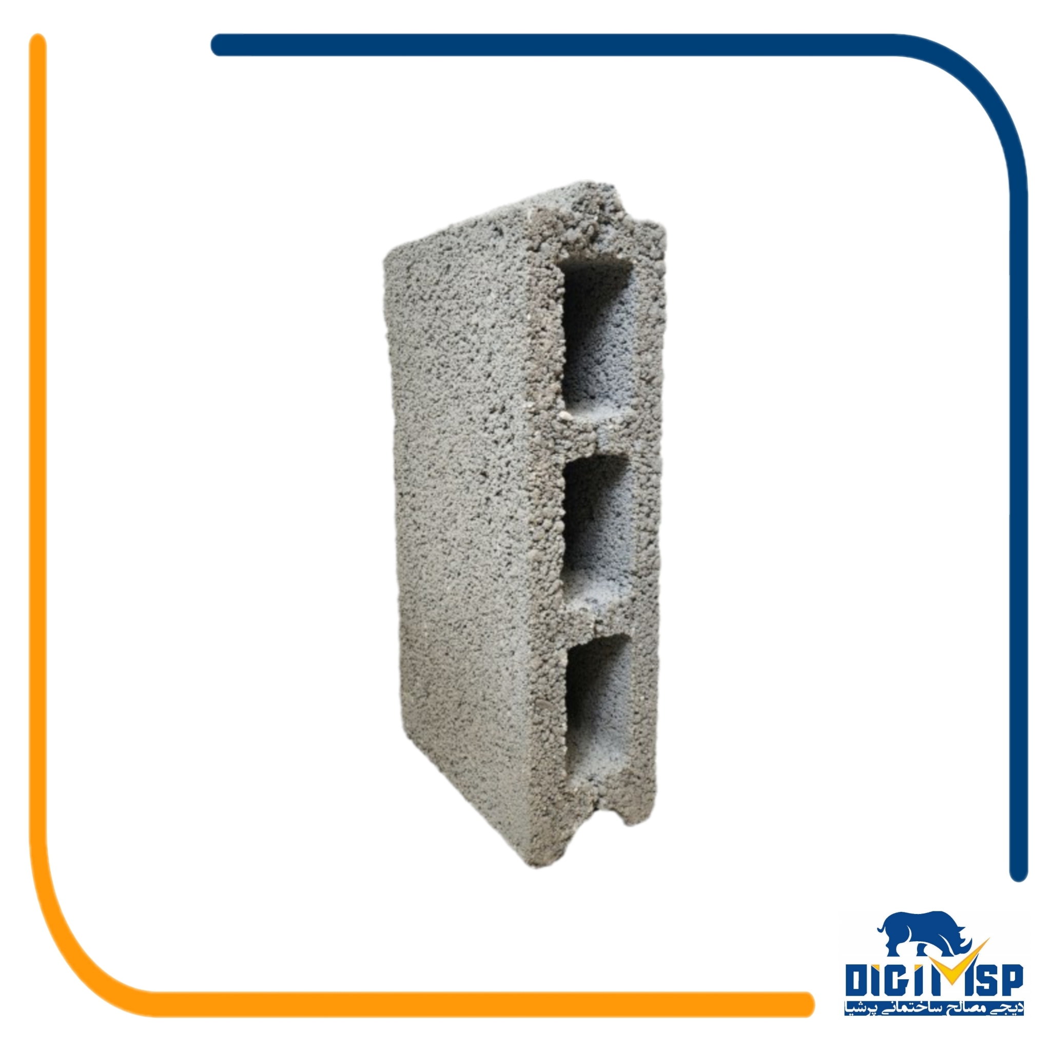 بلوک سبک سیمانی دو جداره کلافی سایز 40*20*15